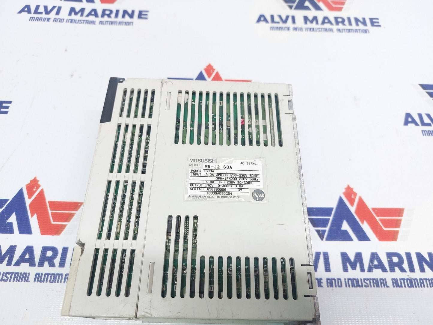 MITSUBISHI MR-J2-60A AC SERVO DRIVE 600W