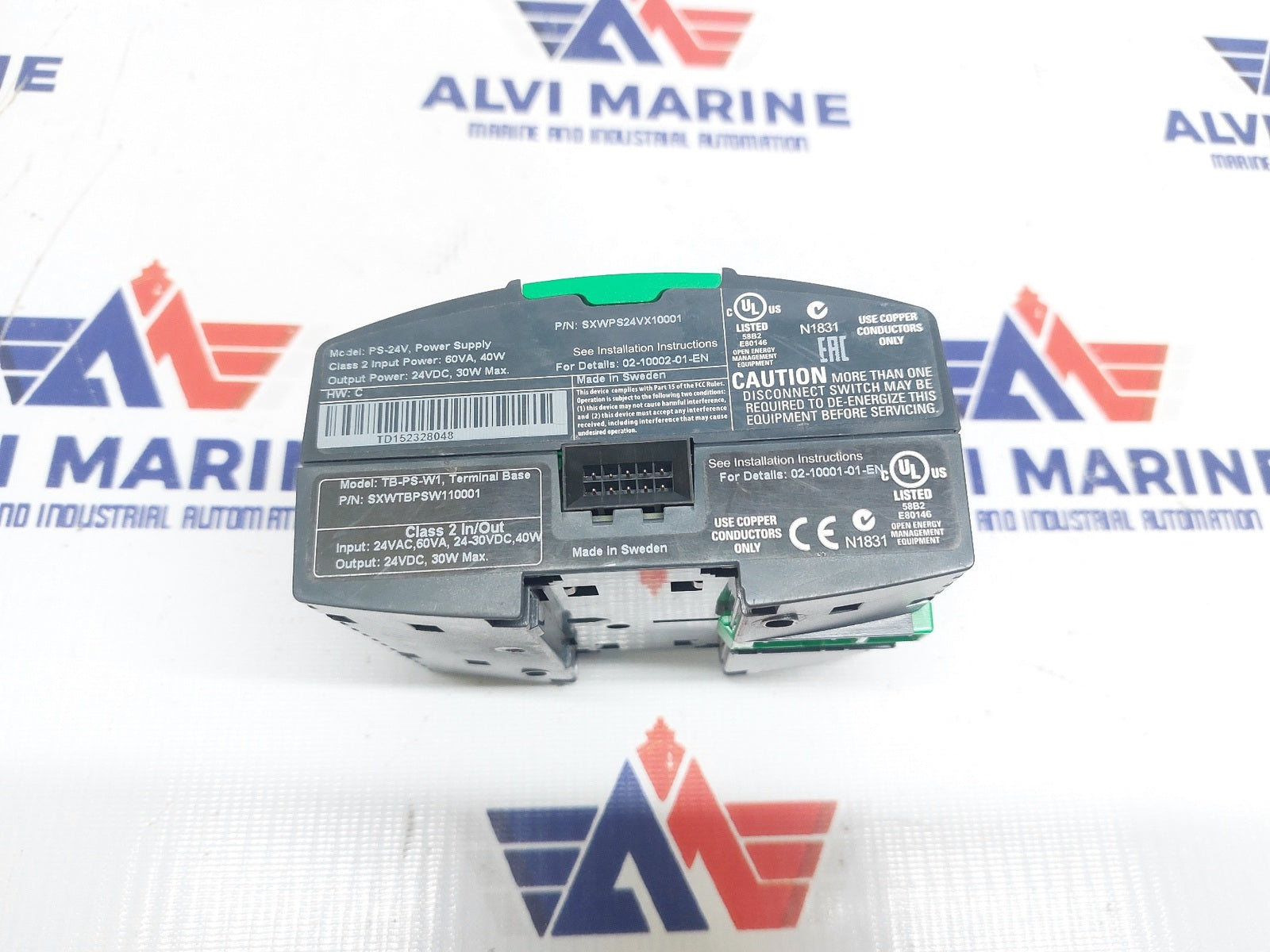 SCHNEIDER ELECTRIC PS-24V SMARTX POWER SUPPLY TB-PS-W1 BASE SXWPS24VX10001
