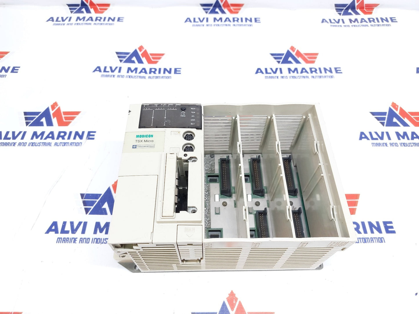 TELEMECANIQUE MODICON TSX MICRO TSX3722001 PLC MODULE RACK (2)