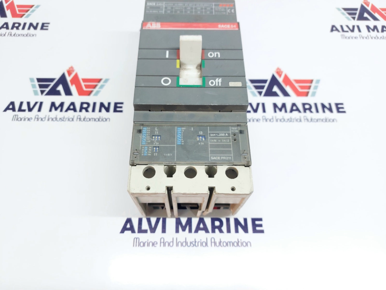ABB SACE S4 SACE S4H 3 POLE CIRCUIT BREAKER SACE PR211 250A 690V (2)