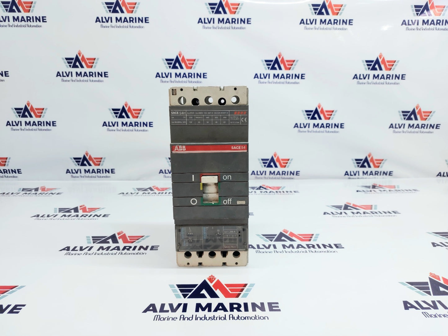 ABB SACE S4 SACE S4H 3 POLE CIRCUIT BREAKER SACE PR211 250A 690V (3)