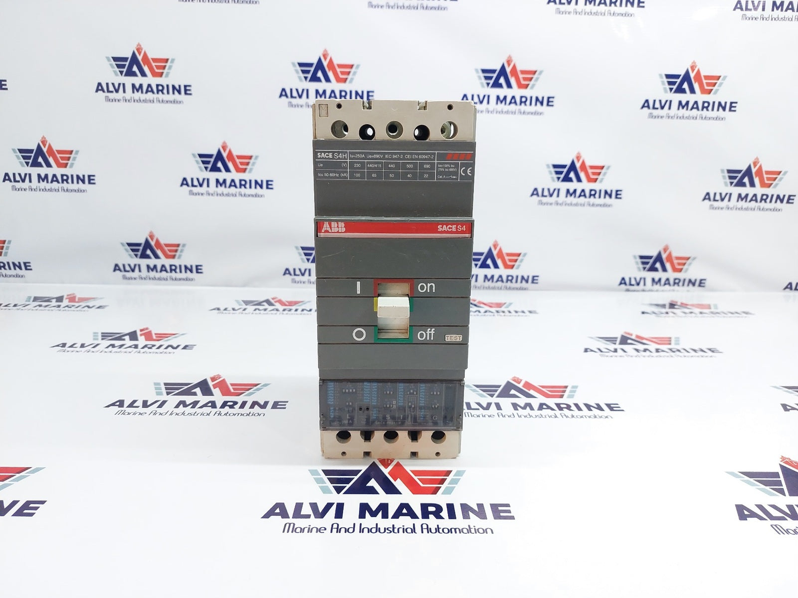 ABB SACE S4 SACE PR212P CIRCUIT BREAKER SACE PR212P 250A 690V (3)