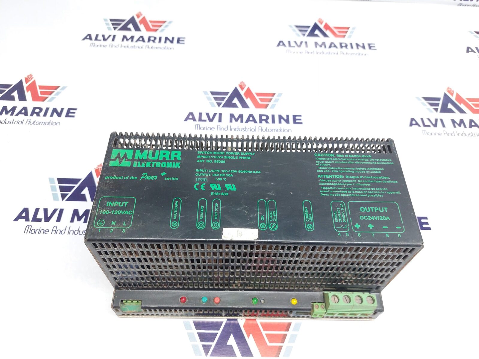MURR ELEKTRONIK MPS20-11024 SINGLE PHASE SWITCHING MODE POWER SUPPLY 85056 (3)