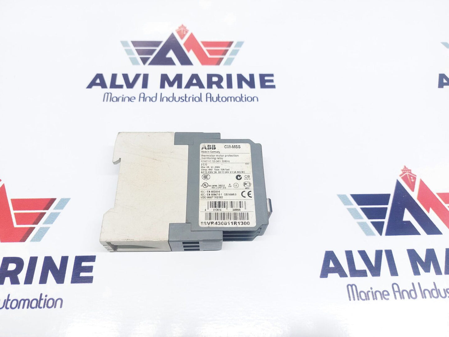 LOT OF 3 ABB CM-MSS THERMISTOR MOTOR PROTECTION MONITORING RELAY (3)