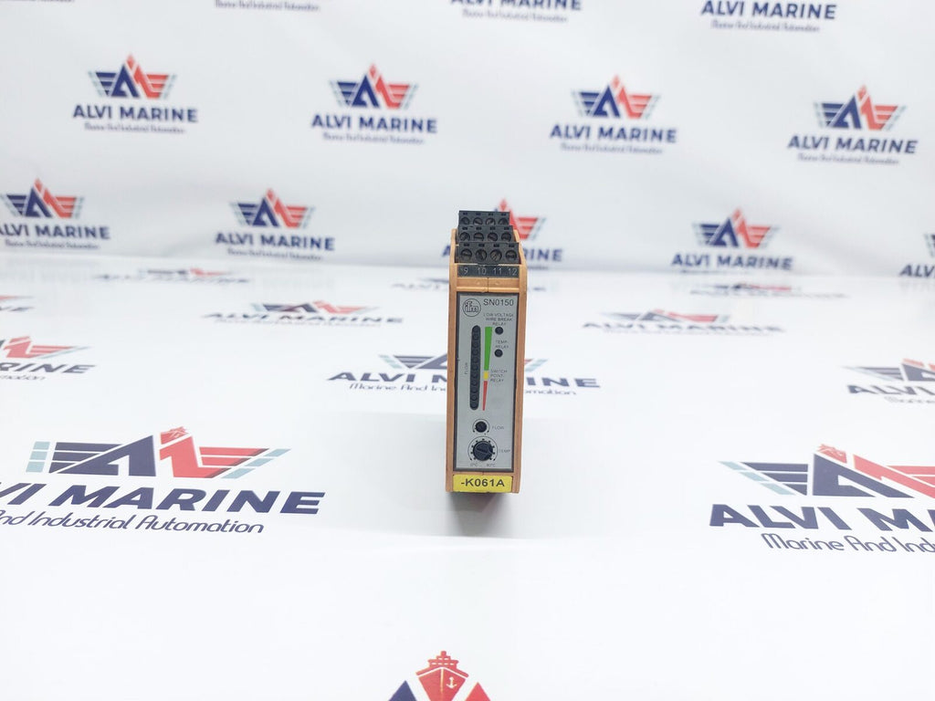 IFM ELECTRONICS SN0150 VS3000 CONTROL MONITOR FOR FLOW SENSOR