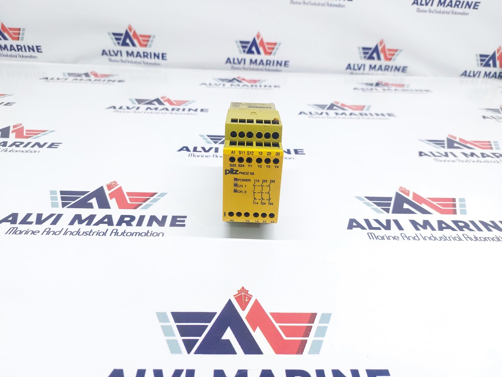 PILZ PNOZ X6 24VAC 24VDC 3NO SAFETY RELAY (2)