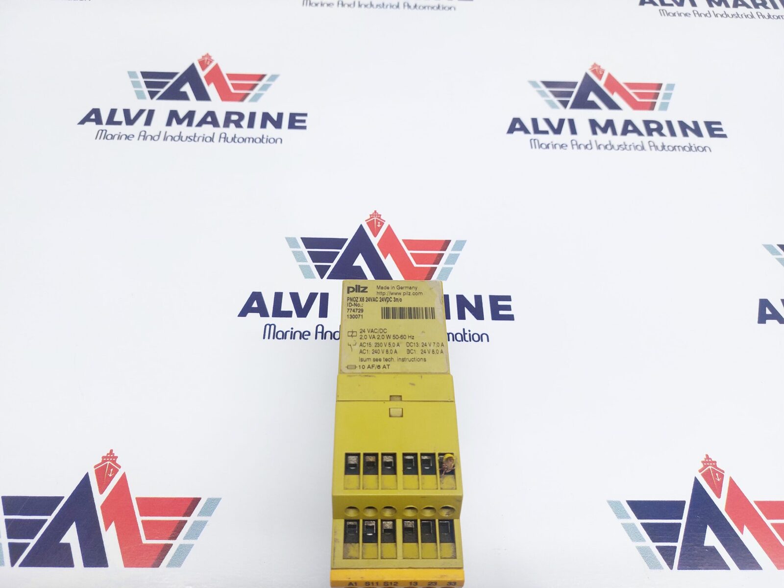 PILZ PNOZ X6 24VAC 24VDC 3NO SAFETY RELAY (4)