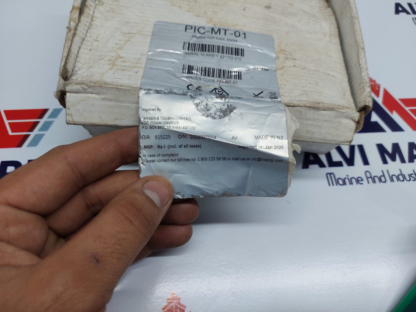 L&T PIC-MT-01 MODBUS TCP CARD, EMX4 340-14771-00A