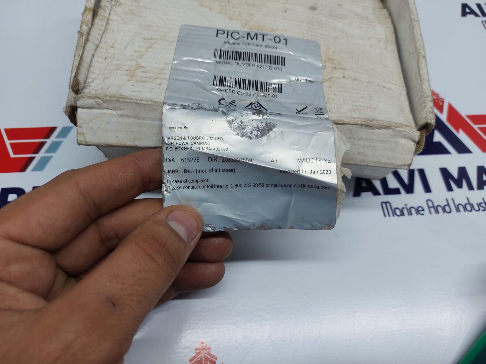 L&T PIC-MT-01 MODBUS TCP CARD, EMX4 340-14771-00A