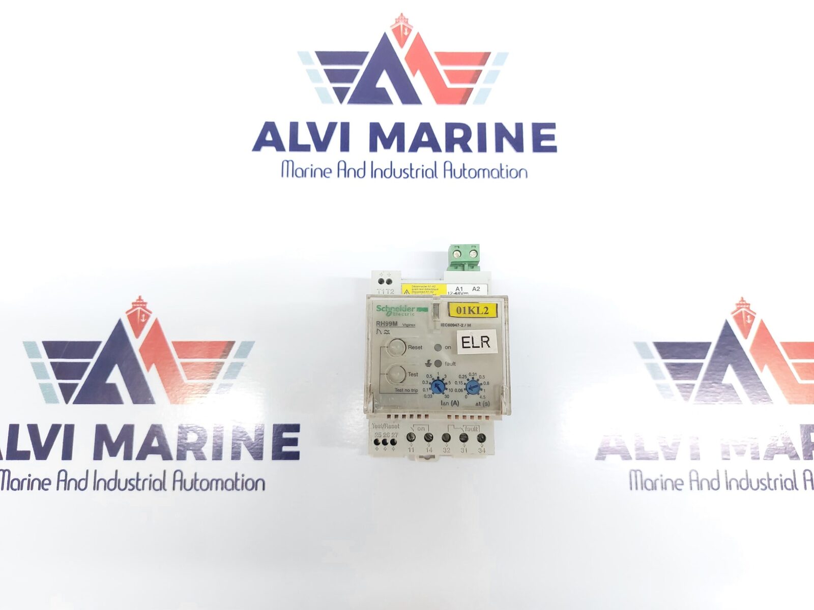 SCHNEIDER ELECTRIC RH99M VIGIREX GROUND FAULT RELAY (4)