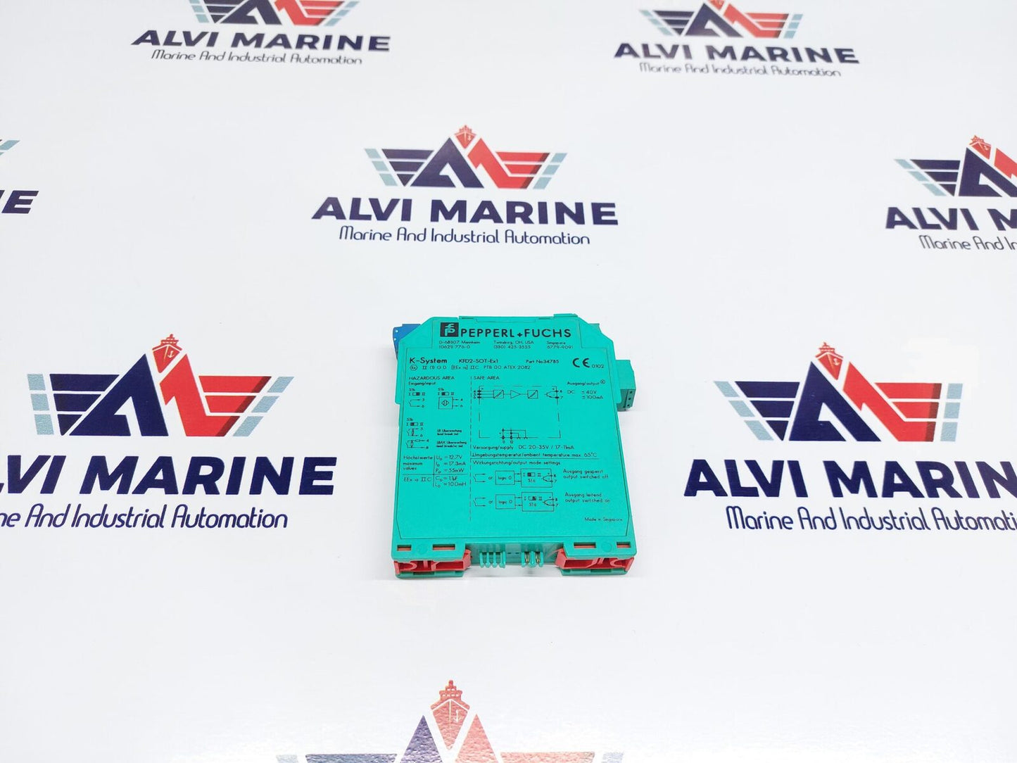 PEPPERL + FUCHS KFD2-SOT-EX1 SAFETY RELAY MODULE 34785