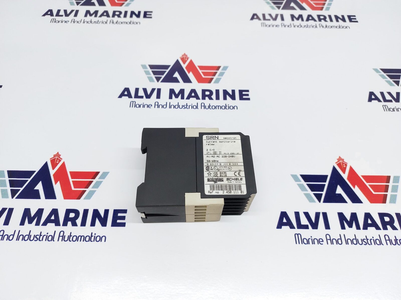 SCHIELE ENTRELEC SRN MECOTRON CURRENT MONITORING RELAY (5)