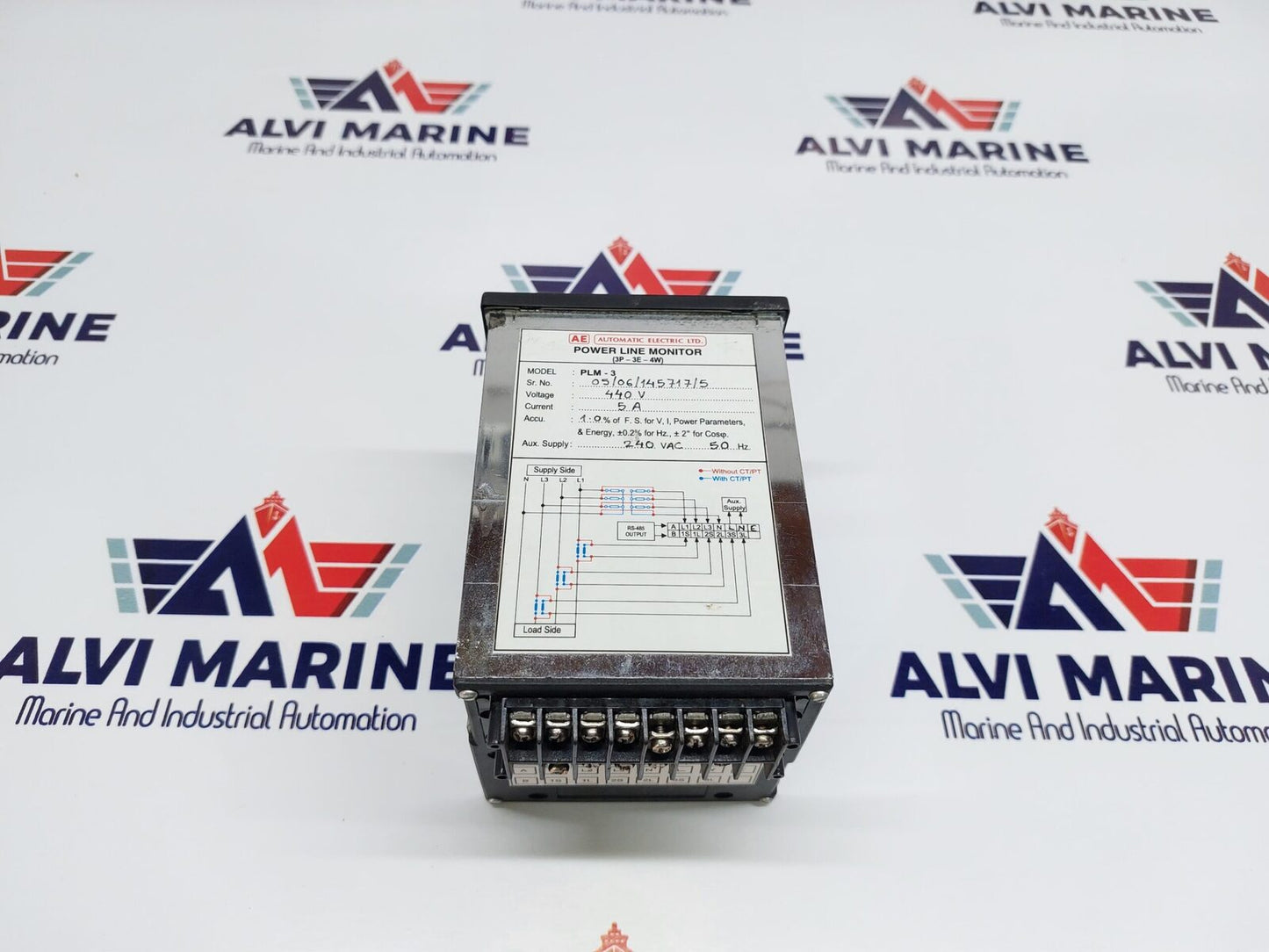 AUTOMATIC ELECTRIC PLM-3 POWER LINE MONITOR (3)