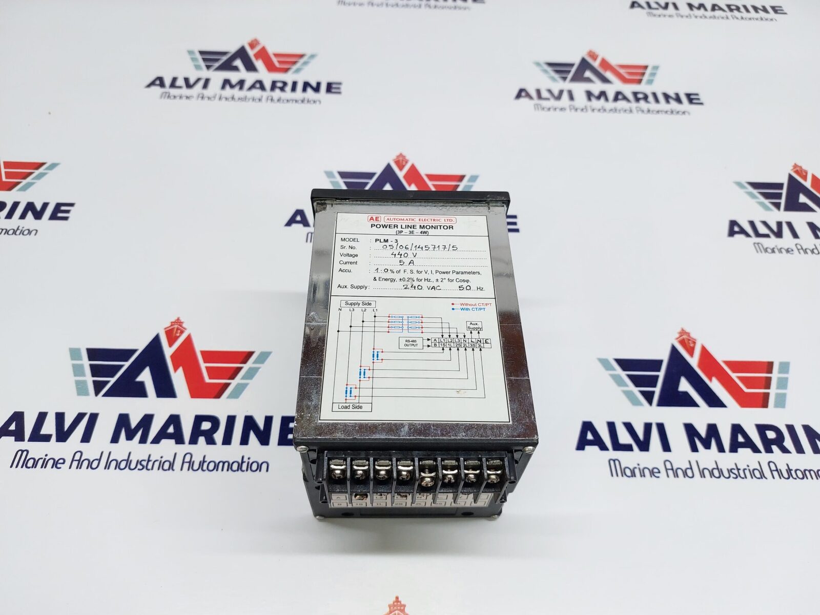 AUTOMATIC ELECTRIC PLM-3 POWER LINE MONITOR (3)
