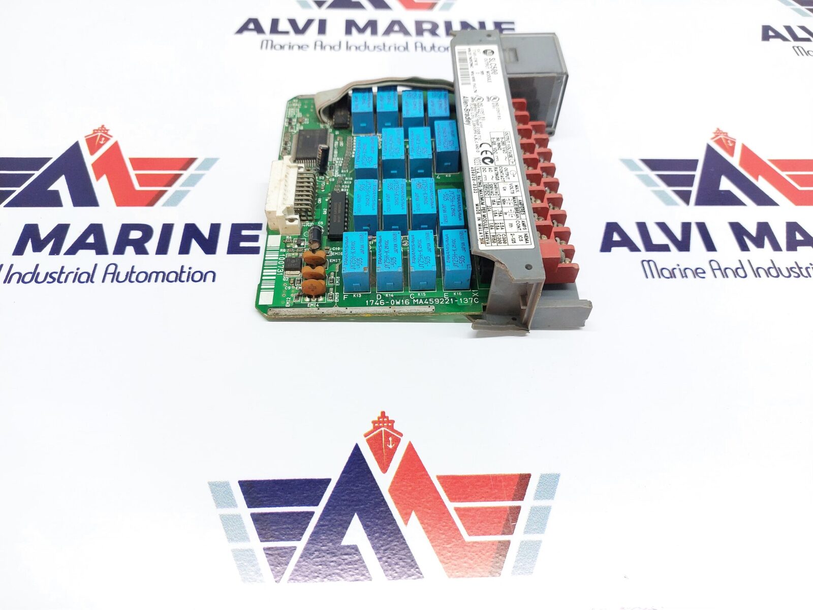 ALLEN BRADLEY SLC500 OUTPUT MODULE 1746-OW16 SER. D (3)
