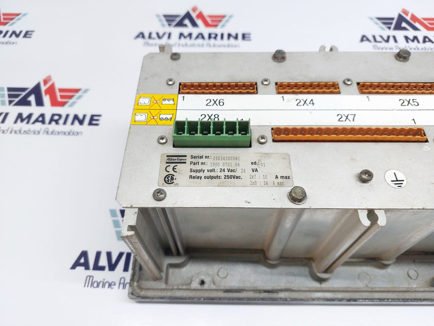ATLAS COPCO ELEKTRONIKON 1900070106 COMPRESSOR PANEL CONTROLLER 1900 0701 06 (5)