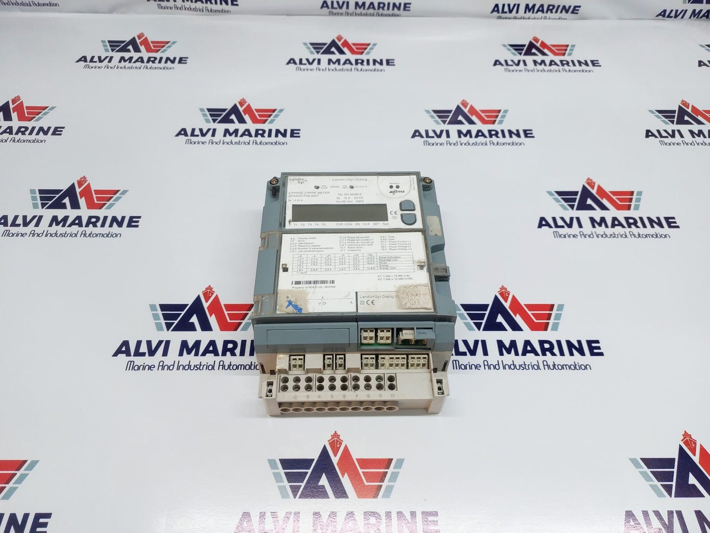 LANDIS + GYR DIALOG ZFD402CT44.0007 3 PHASE 3 WIRE METER