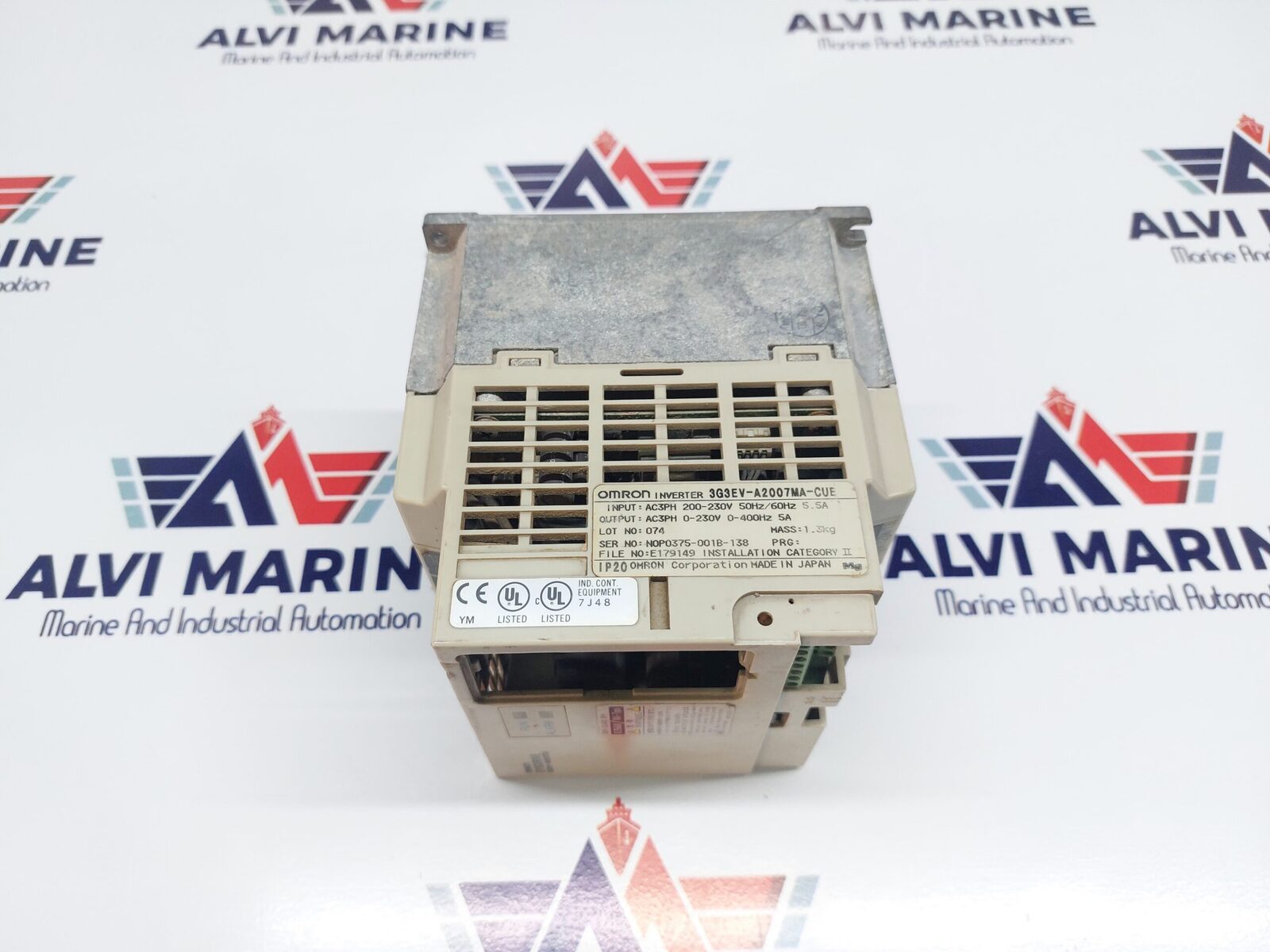 OMRON SYSDRIVE 3G3EV-INVERTER 3G3EV-A2007MA-CUE WITHOUT REMOTE (4)