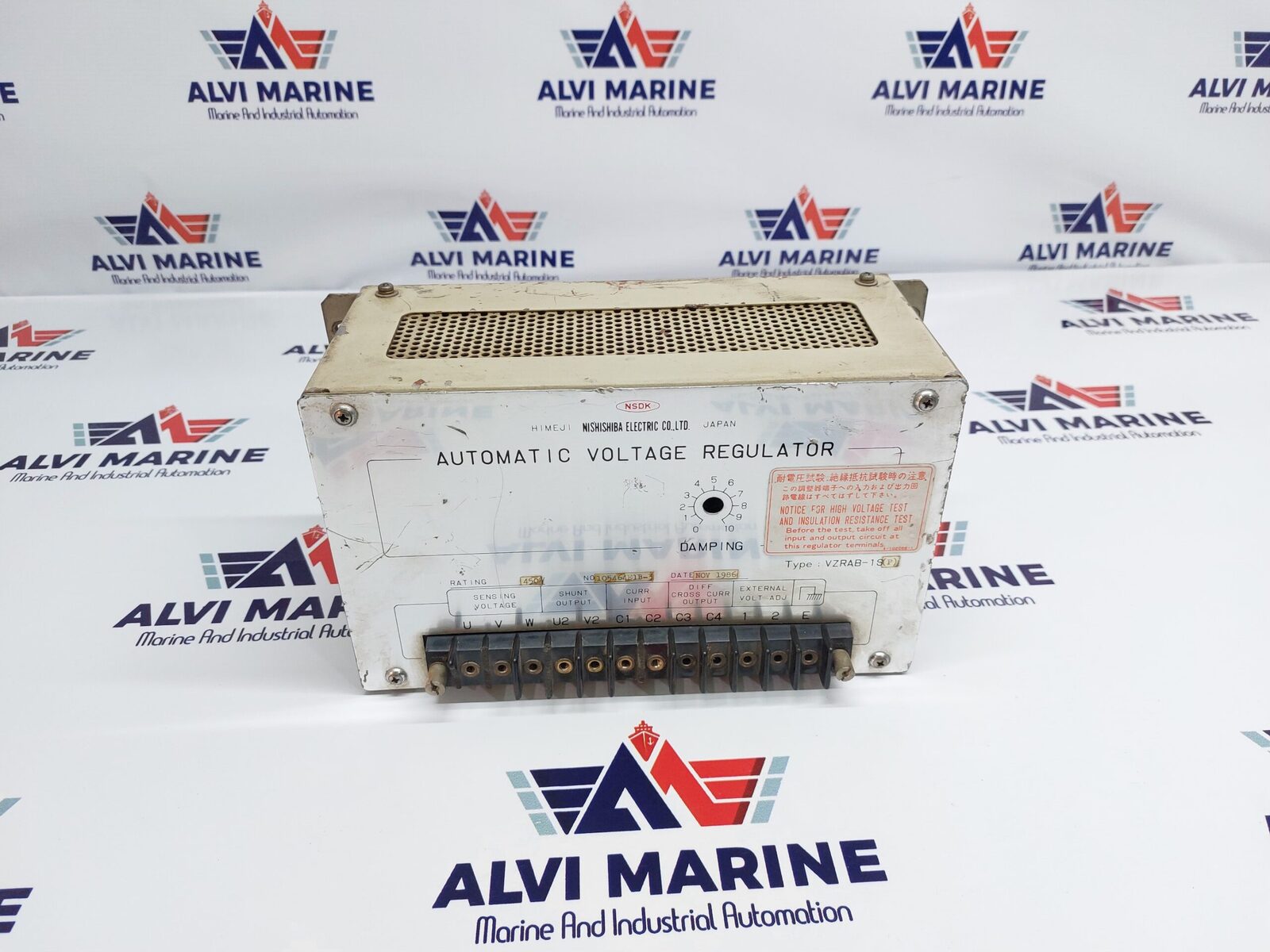 NISHISHIBA NSDK VZRAB-1S(P) AUTOMATIC VOLTAGE REGULATOR (2)