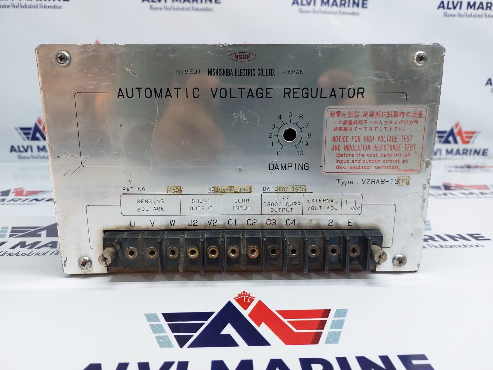 NISHISHIBA NSDK VZRAB-1S(P) AUTOMATIC VOLTAGE REGULATOR (3)