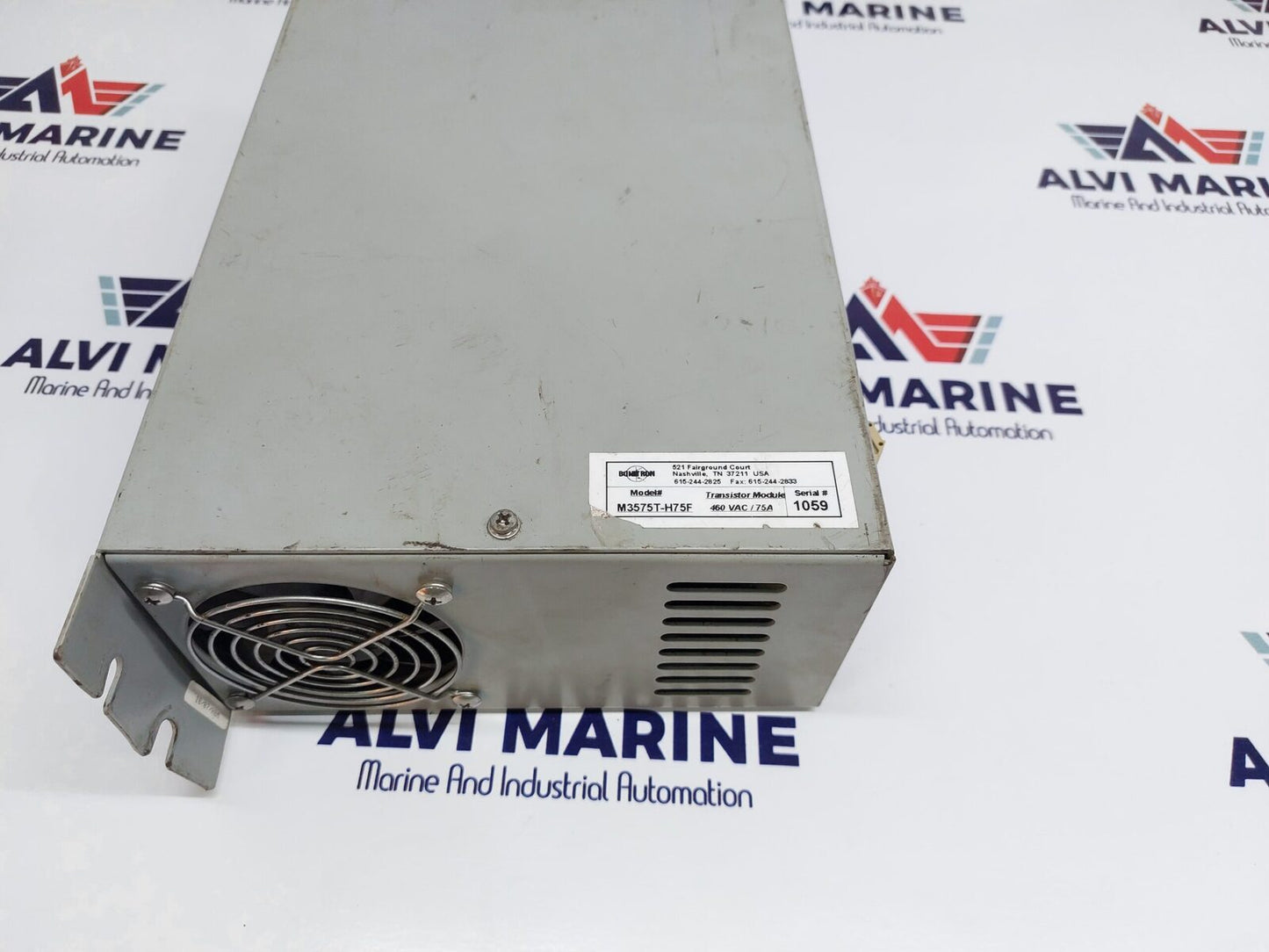 BONITRON M3575T-H75F TRANSISTOR MODULE 460 VAC/75A