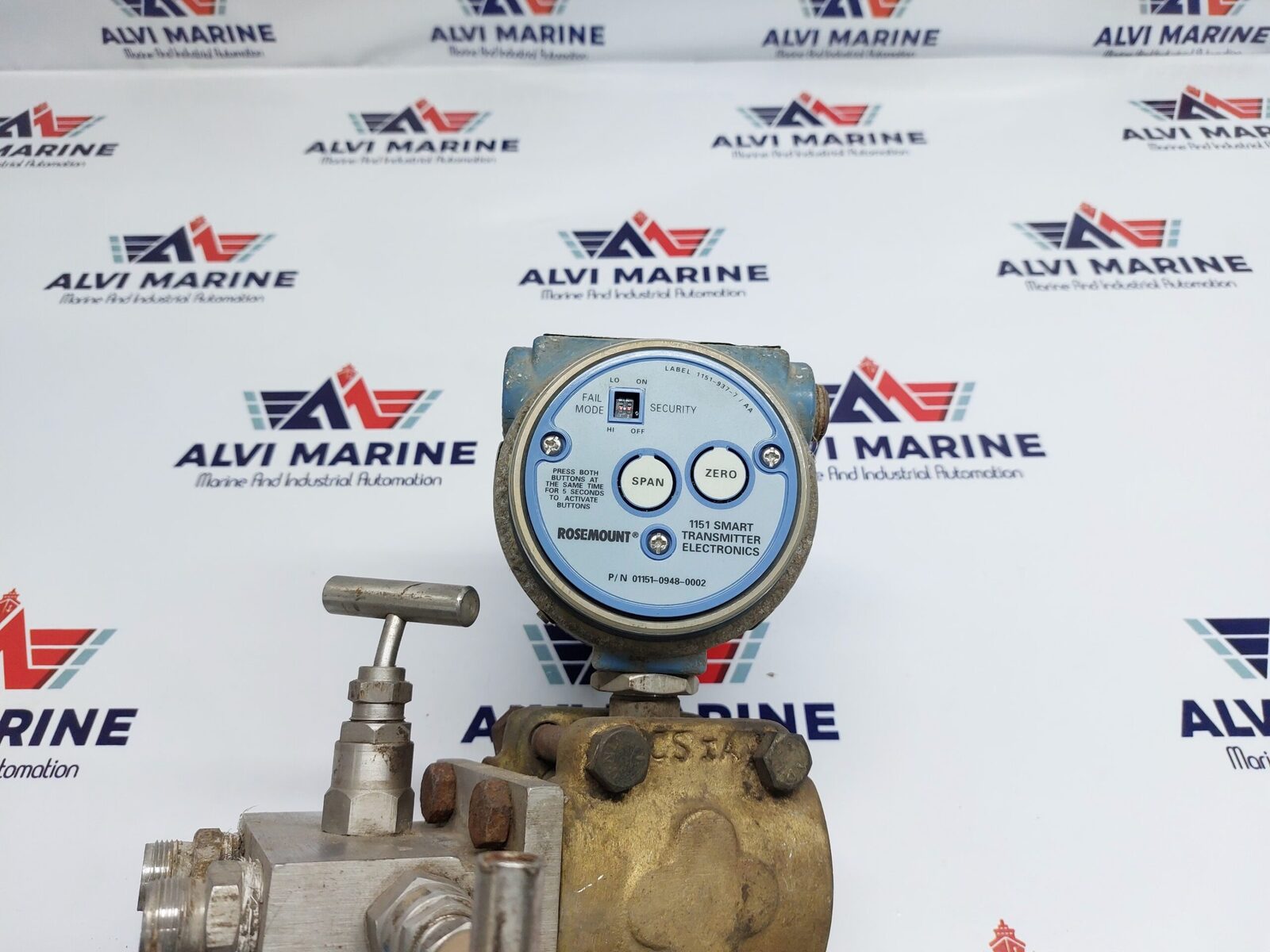 ROSEMOUNT 1151 SMART PRESSURE TRANSMITTER 1151DP5S12B1M4DF 0 TO 19050 MMWC