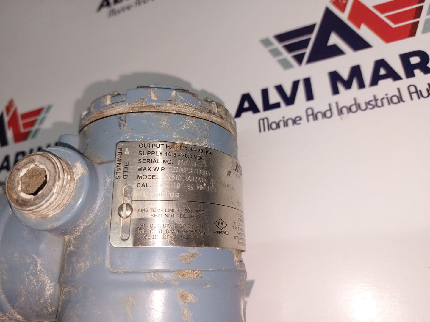 ROSEMOUNT 2051C PRESSURE TRANSMITTER 051CD1A02A1AH2B1K5M5D404 XXXXX-0761-0012