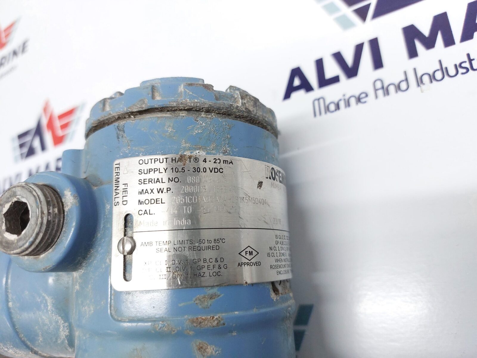 ROSEMOUNT 2051C PRESSURE TRANSMITTER 051CD1A02A1AH2B1K5M5D404 XXXXX-0761-0012