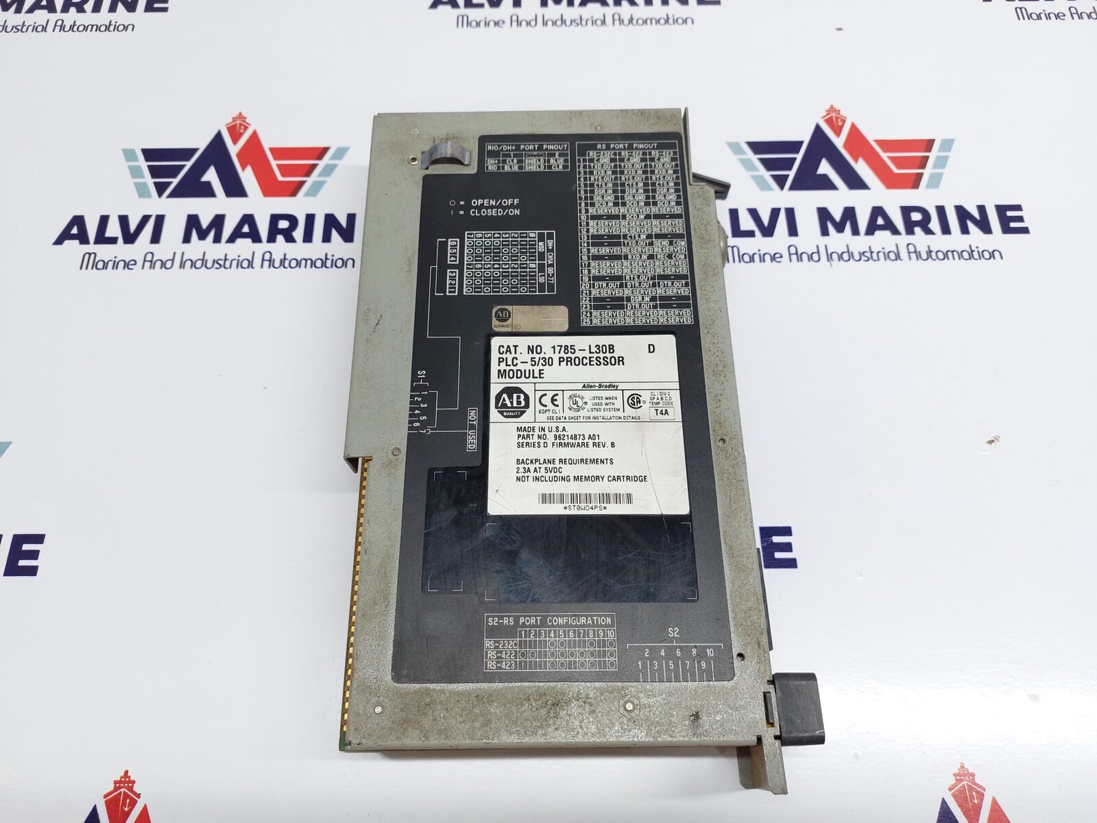 ALLEN-BRADLEY 1785-L30B PLC-5/30 PROCESSOR MODULE