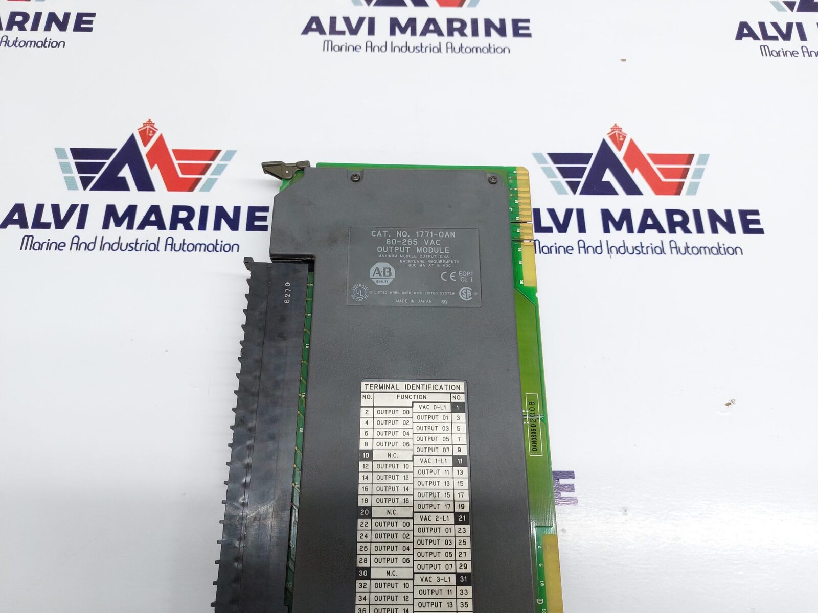 ALLEN-BRADLEY 1771-0AN OUTPUT MODULE PLC 5 AC