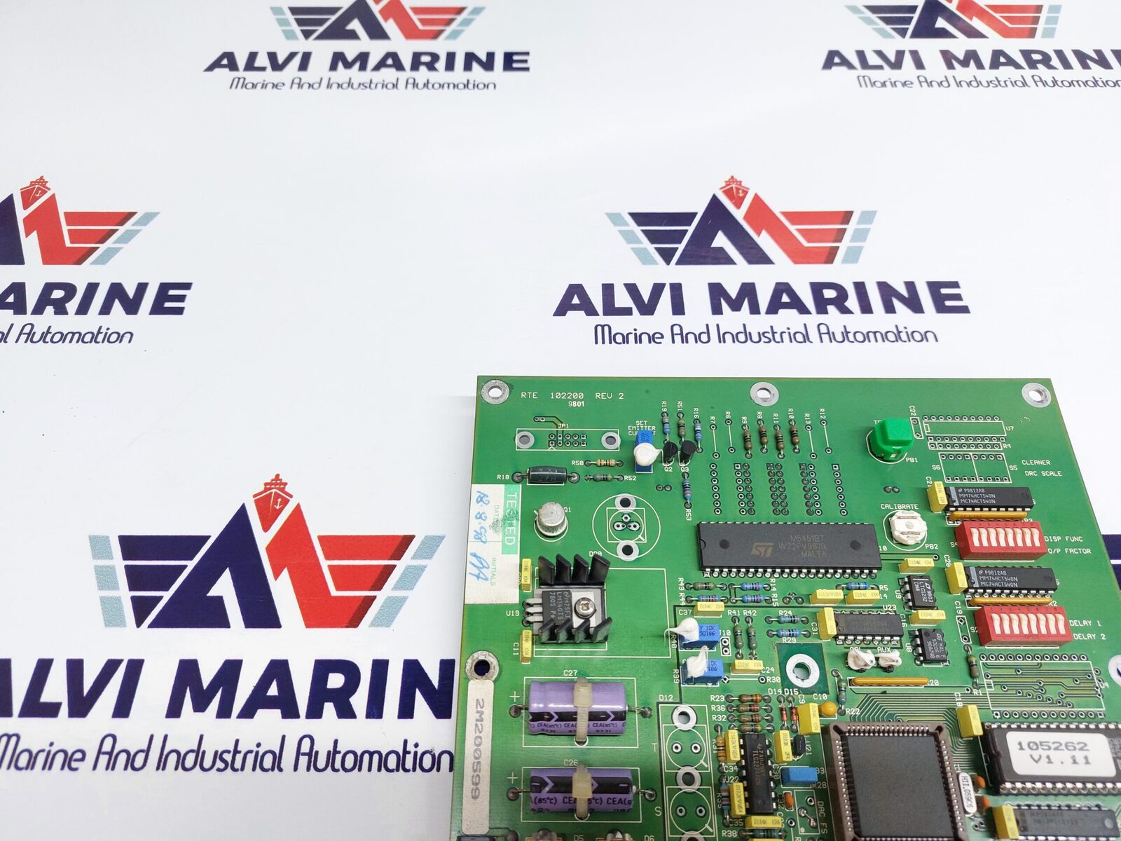 RTE 102200 REV 2 PCB CIRCUIT BOARD