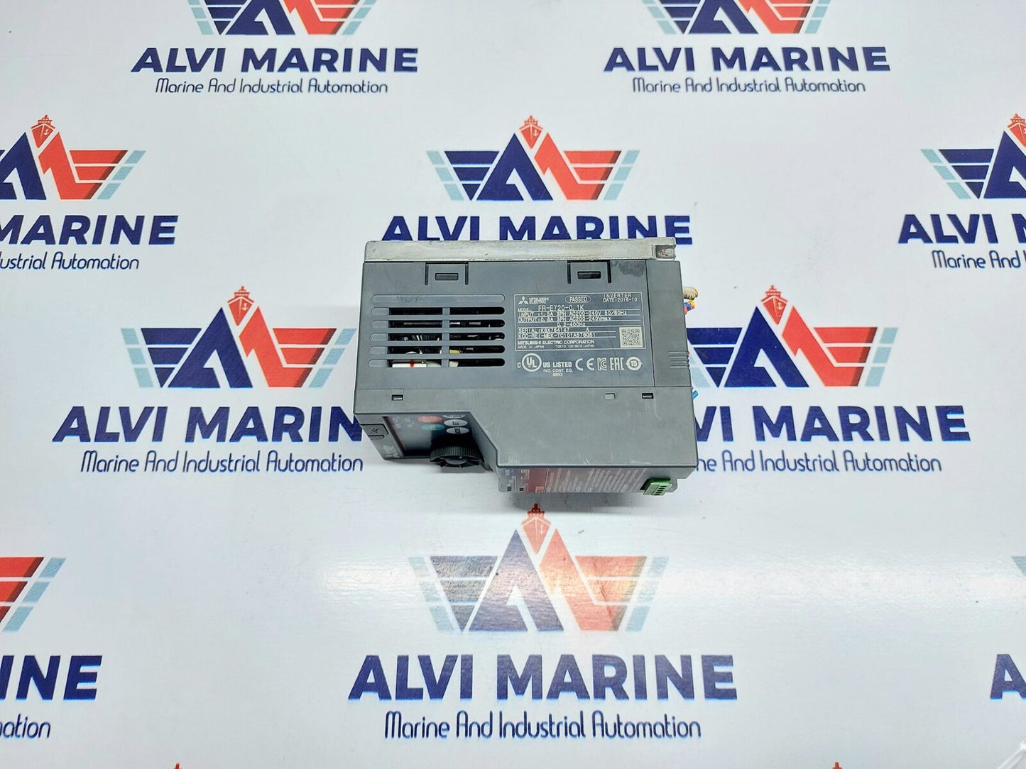 MITSUBISHI ELECTRIC FR-A7NC E700 FR-E720-0.1K INVERTER 1.5A 3HP AC200-240V 5060HZ (3)