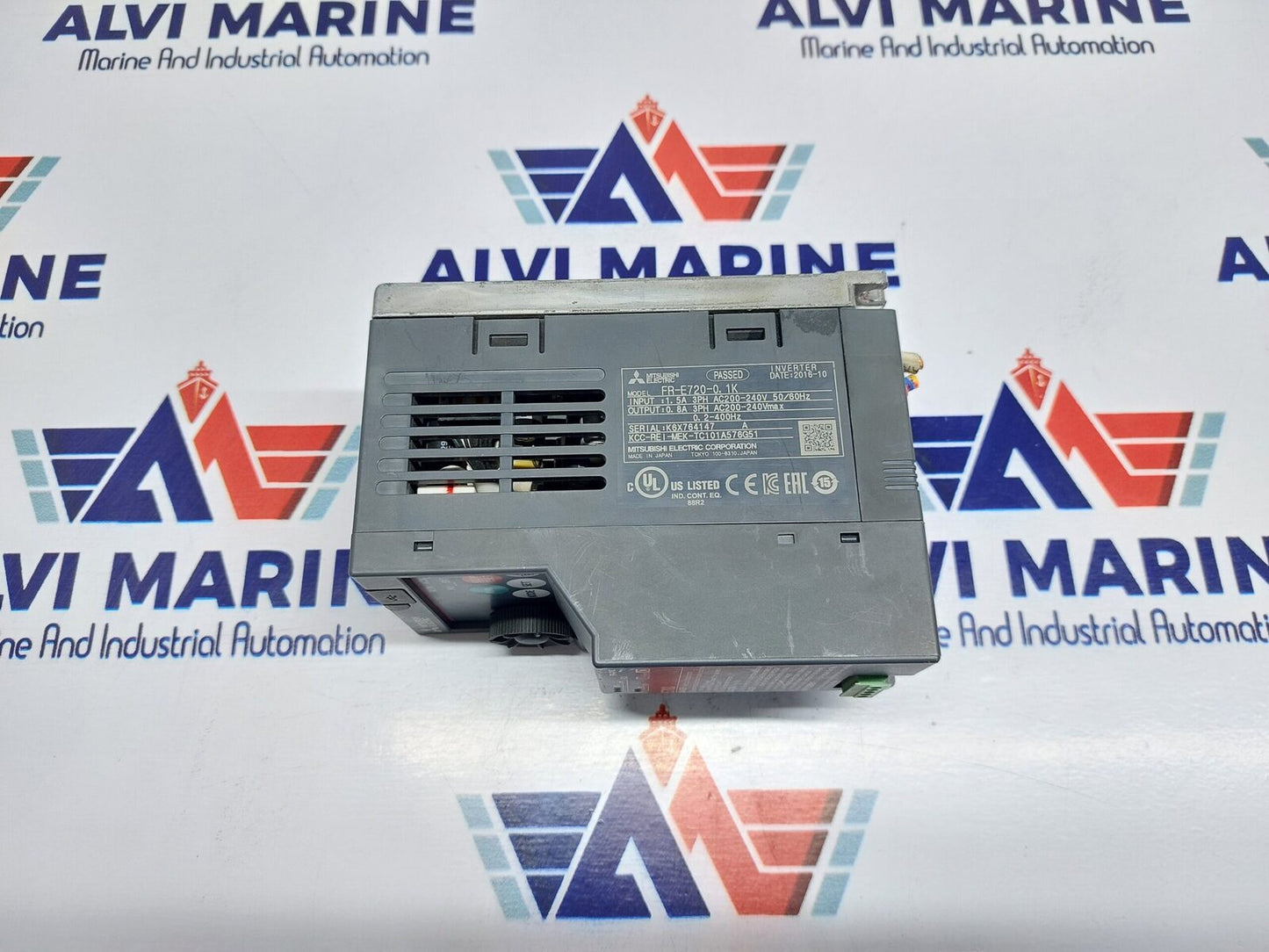 MITSUBISHI ELECTRIC FR-A7NC E700 FR-E720-0.1K INVERTER 1.5A 3HP AC200-240V 5060HZ (4)