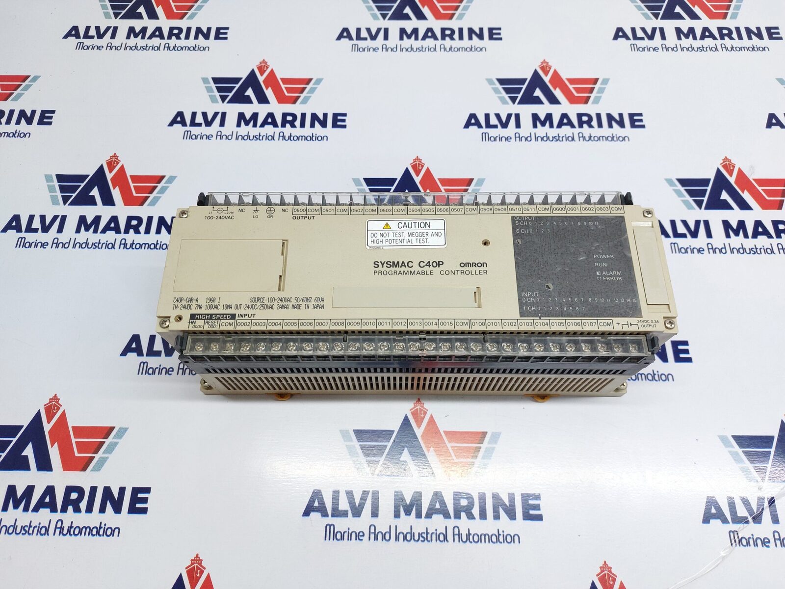 OMRON SYSMAC C40P C40P-CAR-A PROGRAMMABLE CONTROLLER (1)