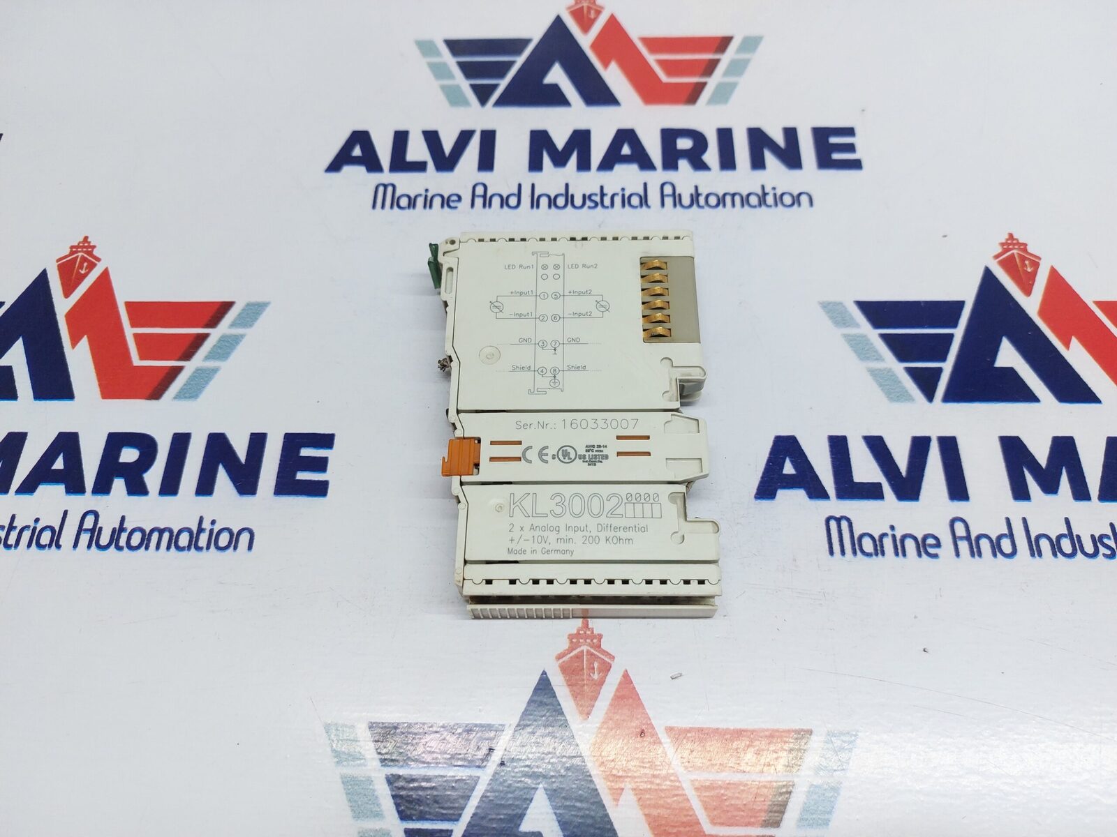 BECKHOFF KL3002 2-CHANNEL ANALOG INPUT MODULE (3)