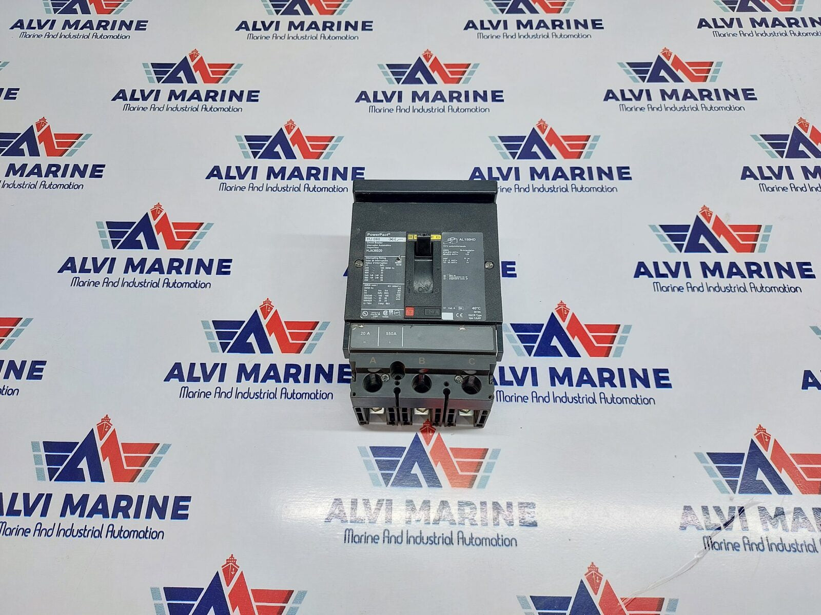 SQUARE D POWERPACT HJ 060 CIRCUIT BREAKER HJA36020