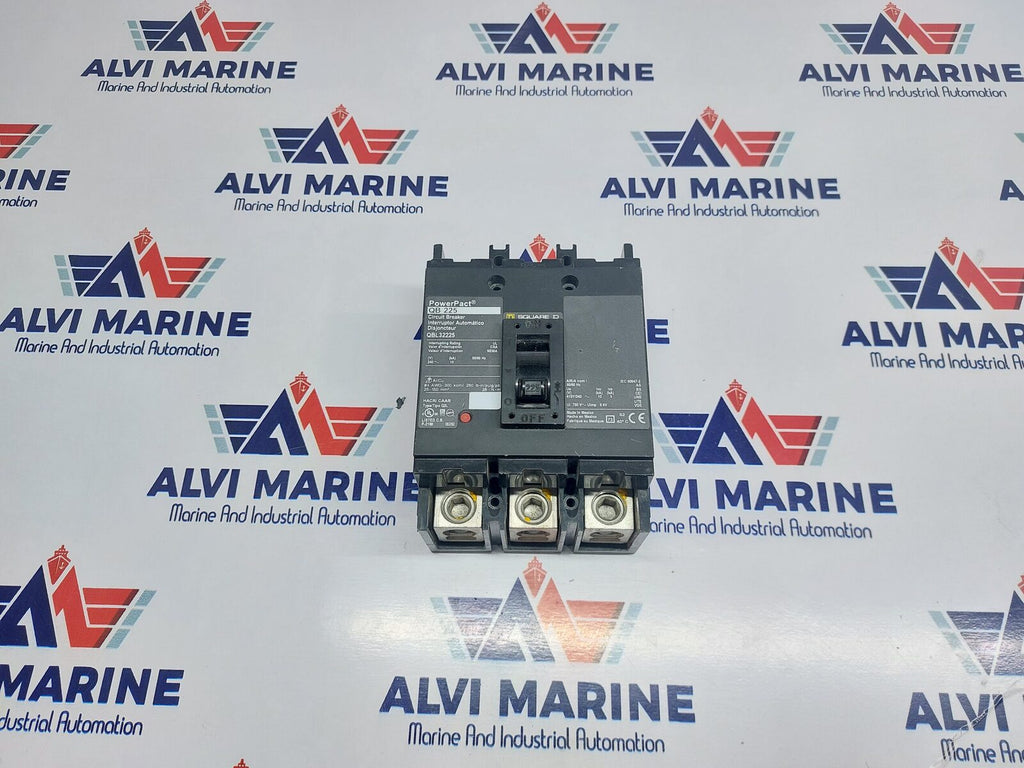 SQUARE D QB225 CIRCUIT BREAKER QBL32225 225A