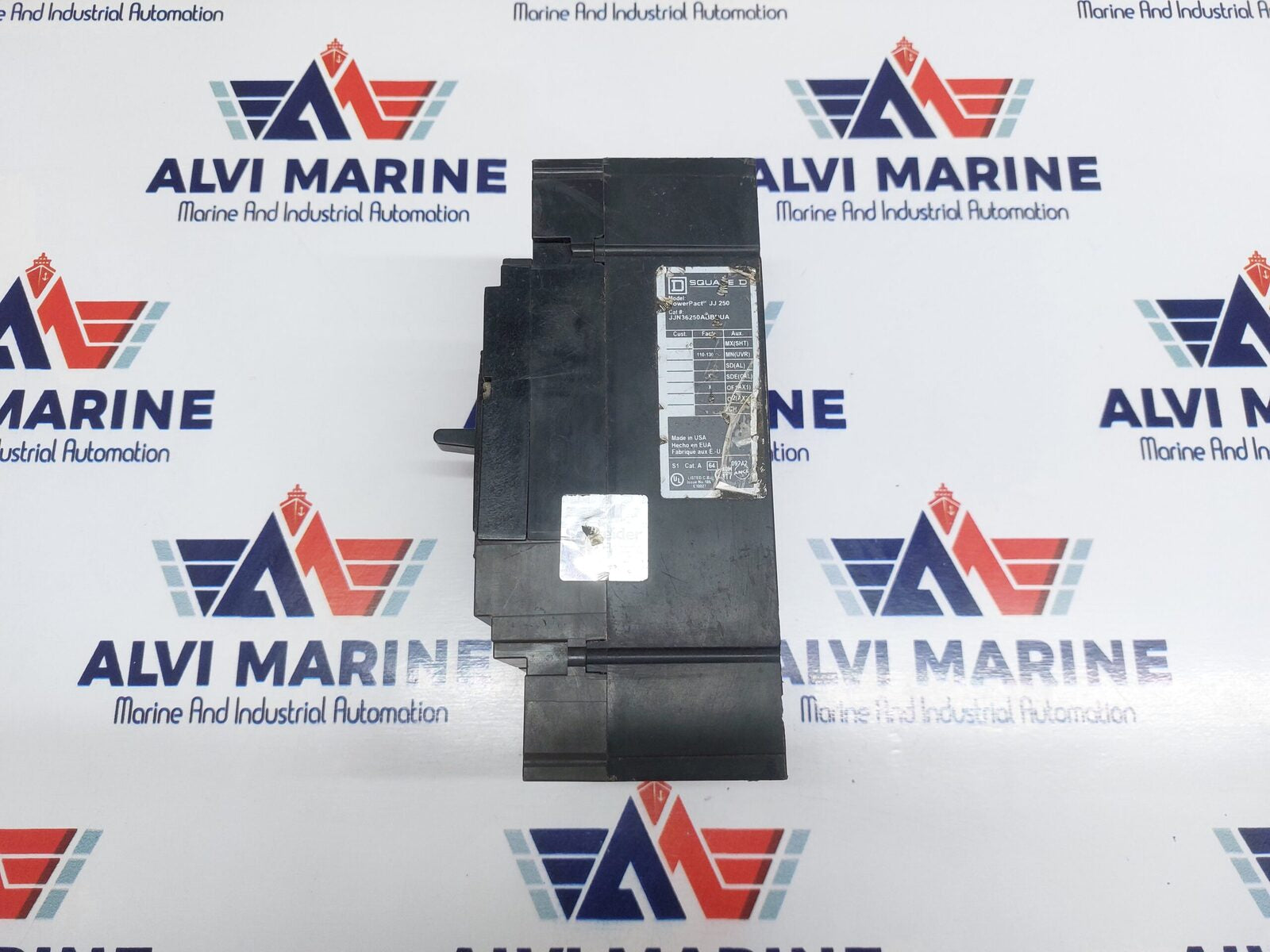 SQUARE D POWERPACT JJ250 CIRCUIT BREAKER JJN36250ABBDUA