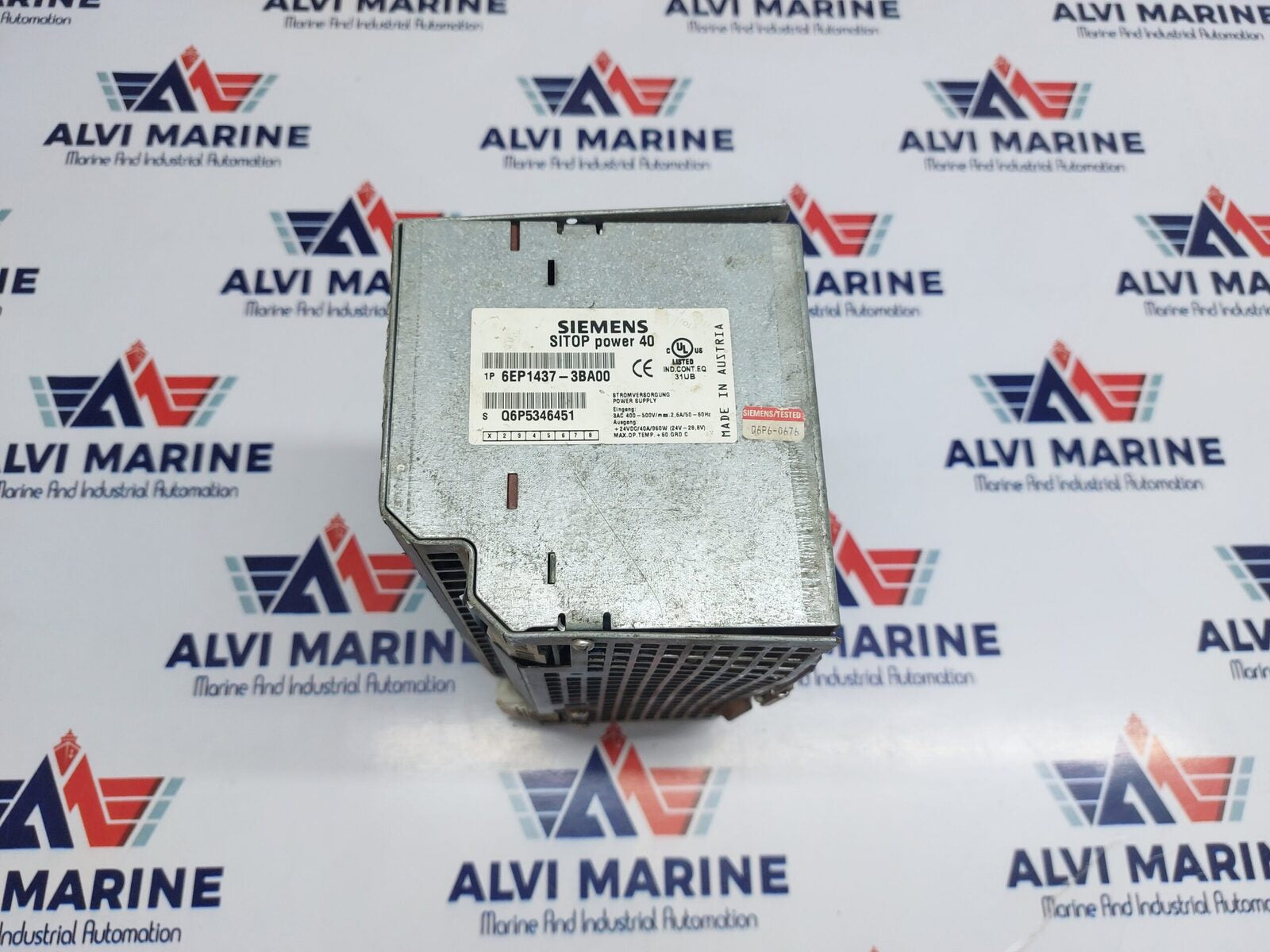 SIEMENS SITOP POWER 40 6EP1 437-3BA00 MODULAR POWER SUPPLY