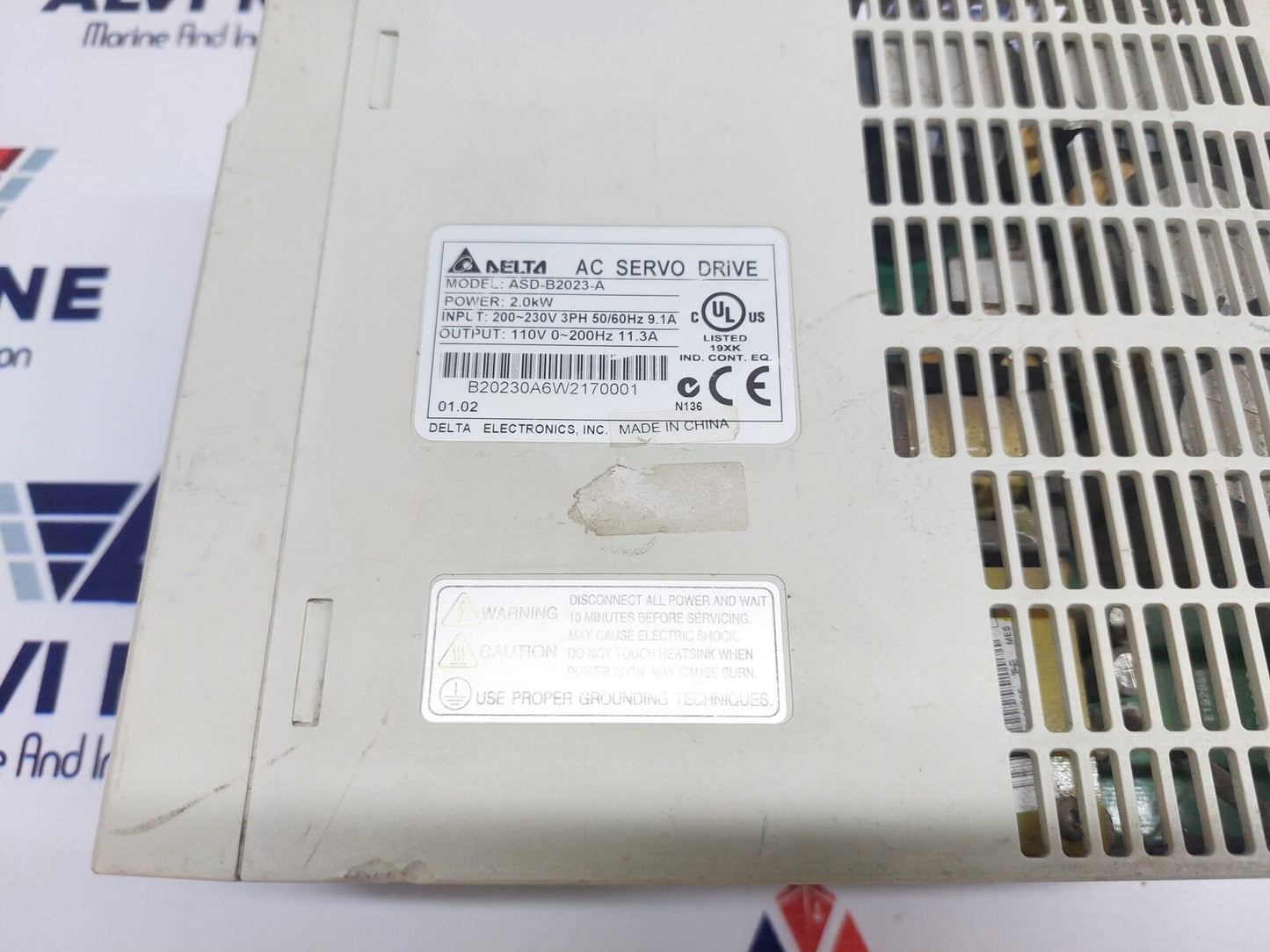 DELTA ASD-B2023-A AC SERVO DRIVE 2.0 KW (4)