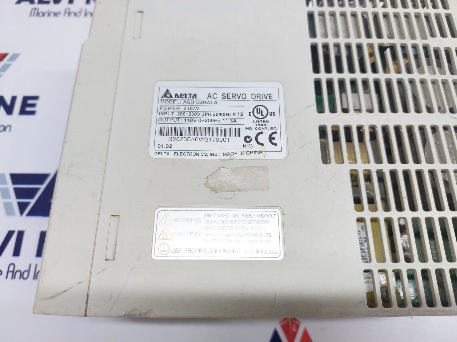 DELTA ASD-B2023-A AC SERVO DRIVE 2.0 KW (4)