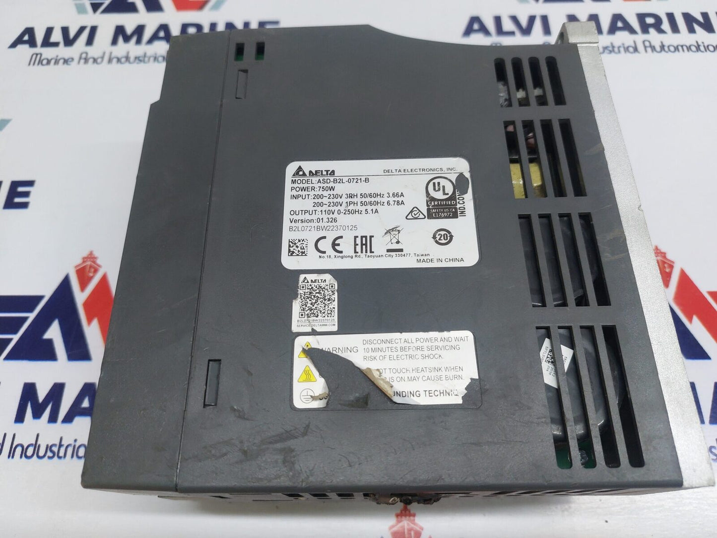 DELTA ASD-B2L-0721-B SERVO DRIVE 750W (4)