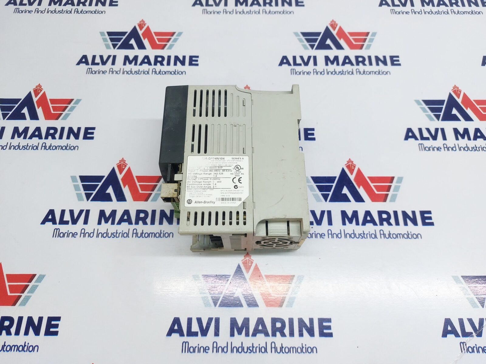 ALLEN-BRADLEY 22A-D1P4N104 VARIABLE FREQUENCY AC DRIVE (3)