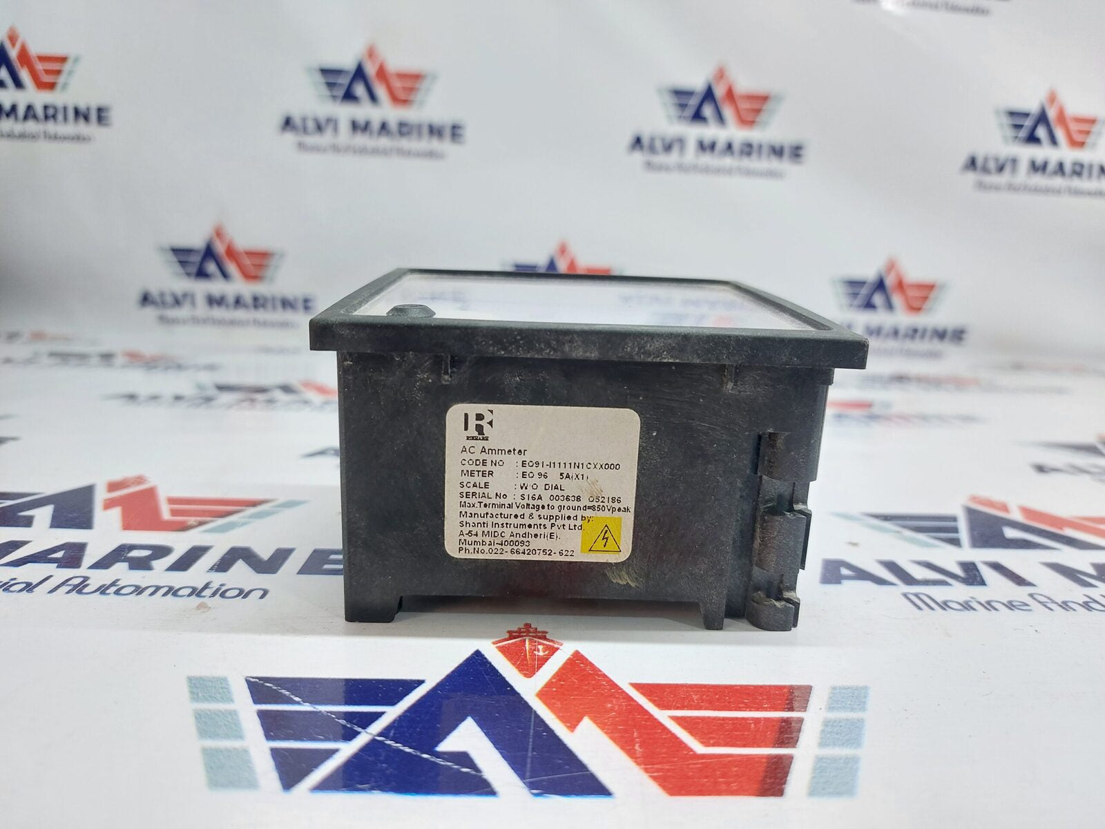 RISHABH E091-I1111N1CXX000 AMMETER 0-300 A (3)
