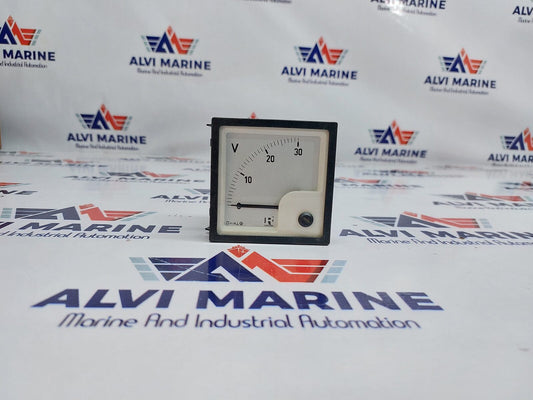 RISHABH PQ72 1507G VOLTMETER 0-30 V