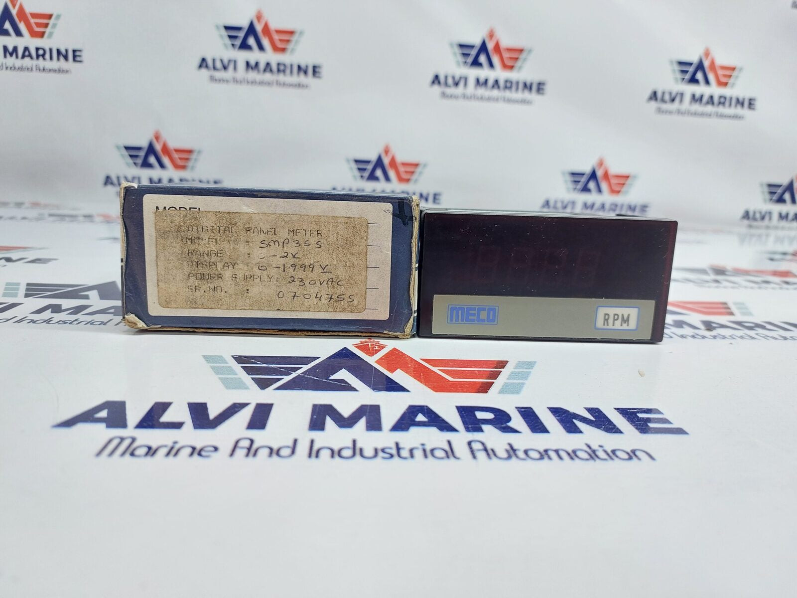 MECO SMP35S RPM METER 0-60.0 RPM (3)