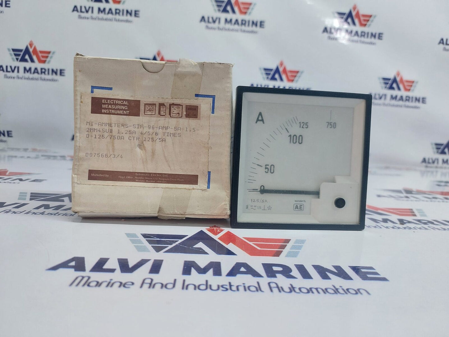 AE MI-AMMETERS-SIF-96-AMP-5A-1.5-2MM4SUB 1.25A 456 AMMETER 0-750 A (8)