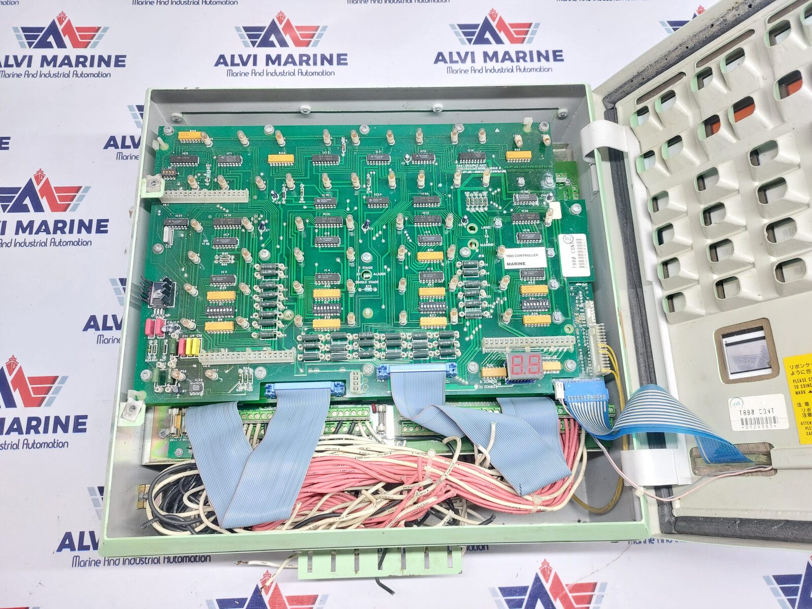 THORN MINERVA SYSTEM T880 FIRE ALARM CONTROL PANEL (3)
